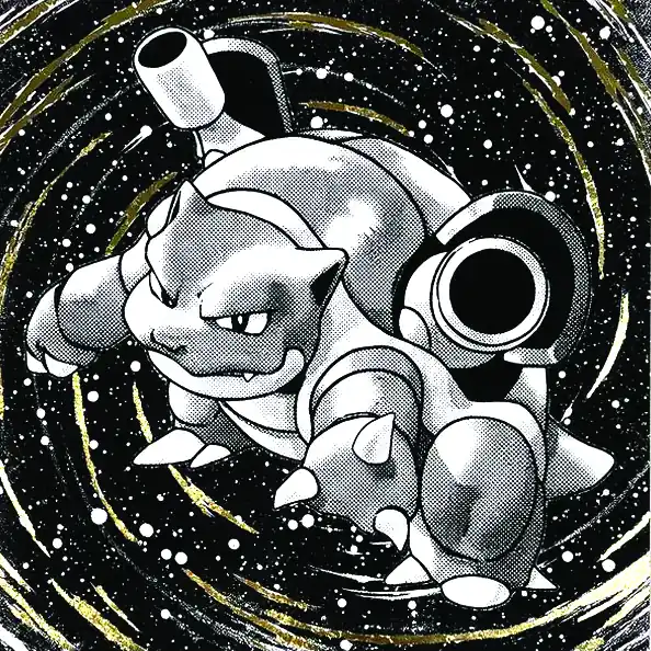 Blastoise – 30 x 30 cm