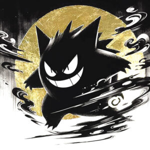 Gengar Jap – 30 x 30 cm