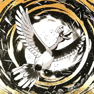 Ho-Oh – 30 x 30 cm