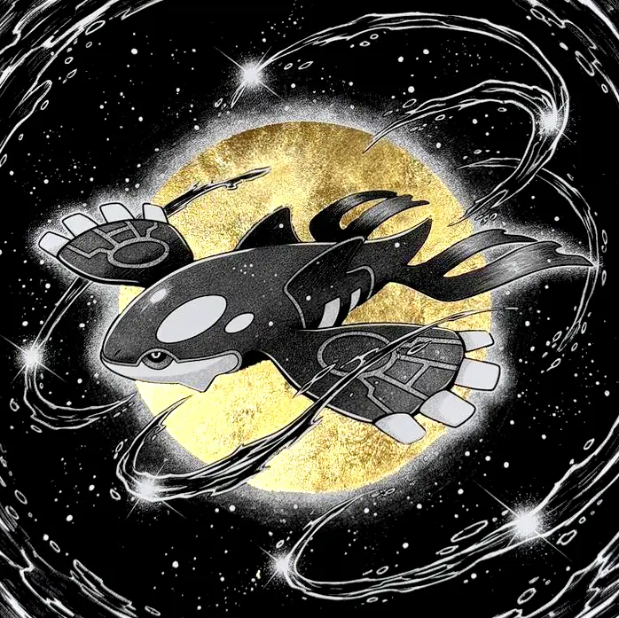 Kyogre Space – 30 x 30 cm