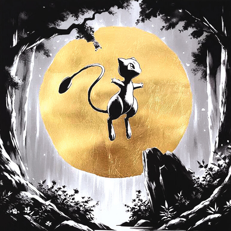 Mew Forest – 30 x 30 cm