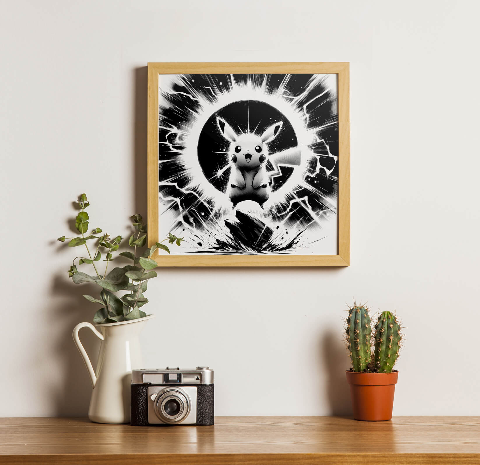 Pikachu Flash – 30 x 30 cm - immagine 2