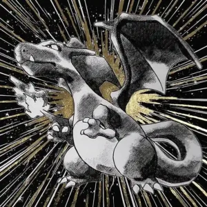 Charizard Dark Galaxy – 30 x 30 cm