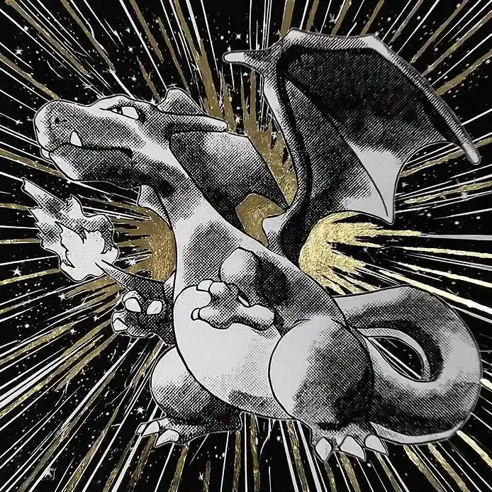 Charizard Dark Galaxy – 30 x 30 cm