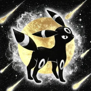 Umbreon Dark Galaxy – 30 x 30 cm