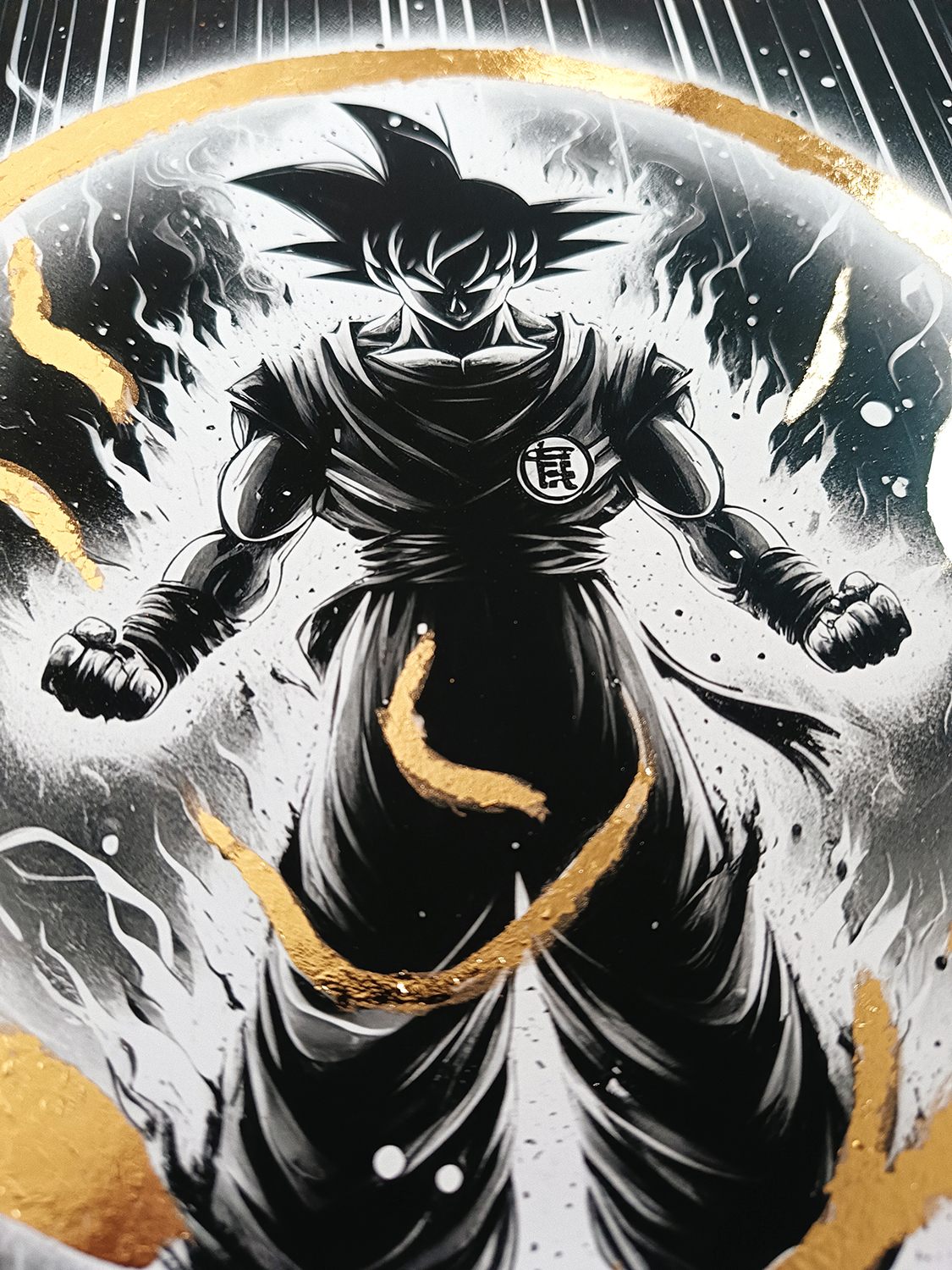 Goku Aura – 30 x 30 cm - Image 4
