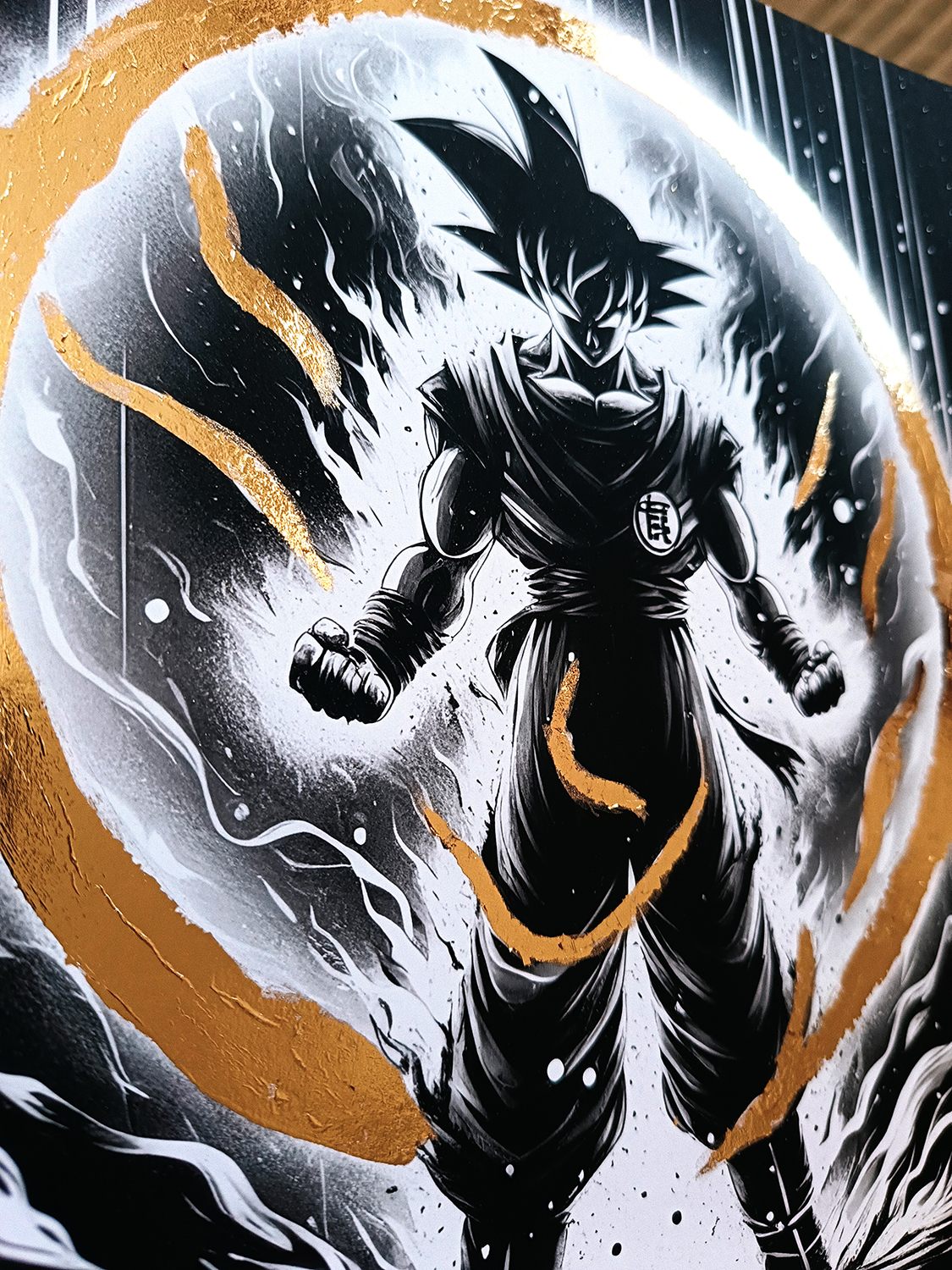 Goku Aura – 30 x 30 cm - Image 5