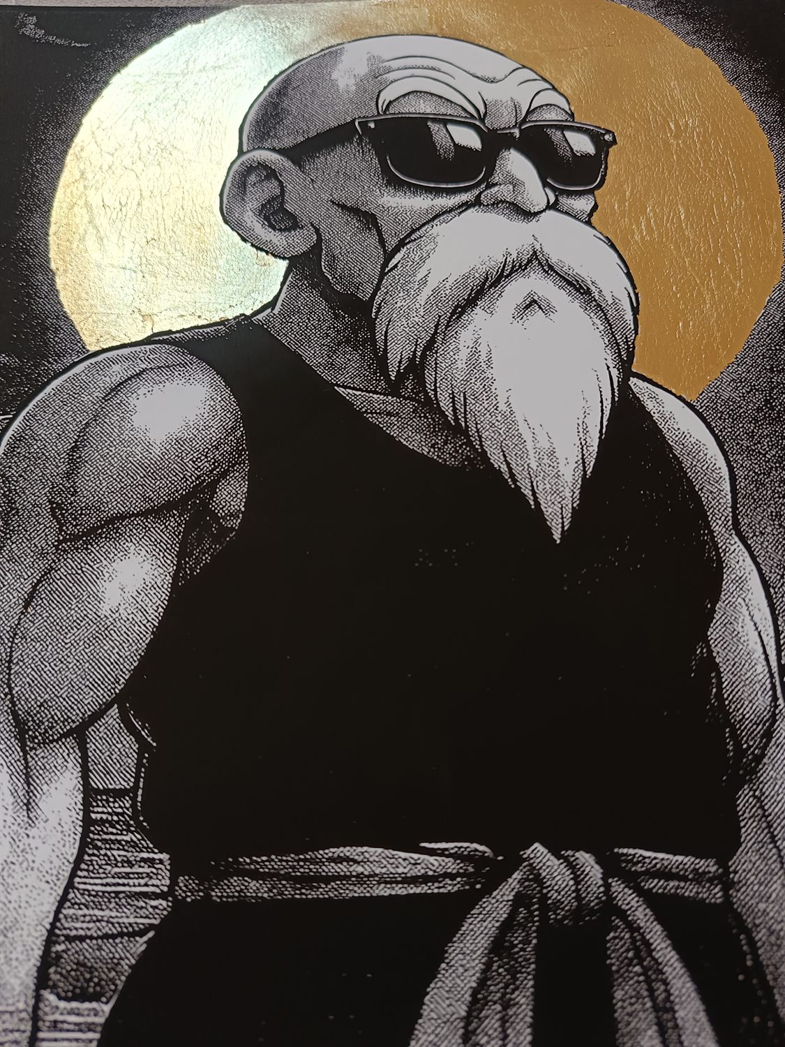 Muten Roshi – 30 x 30 cm - Image 3