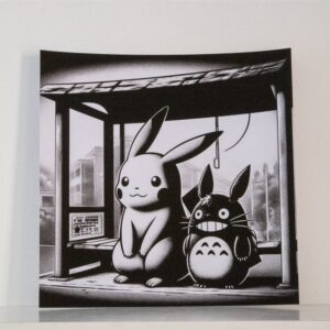 Pikachu Fermata – 30 x 30 cm