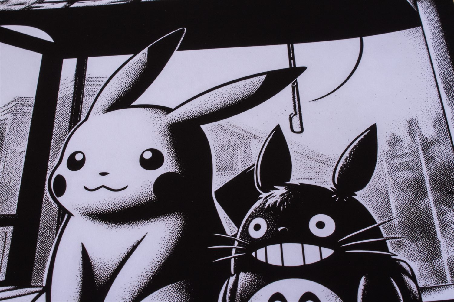 Pikachu Fermata – 30 x 30 cm - Image 4