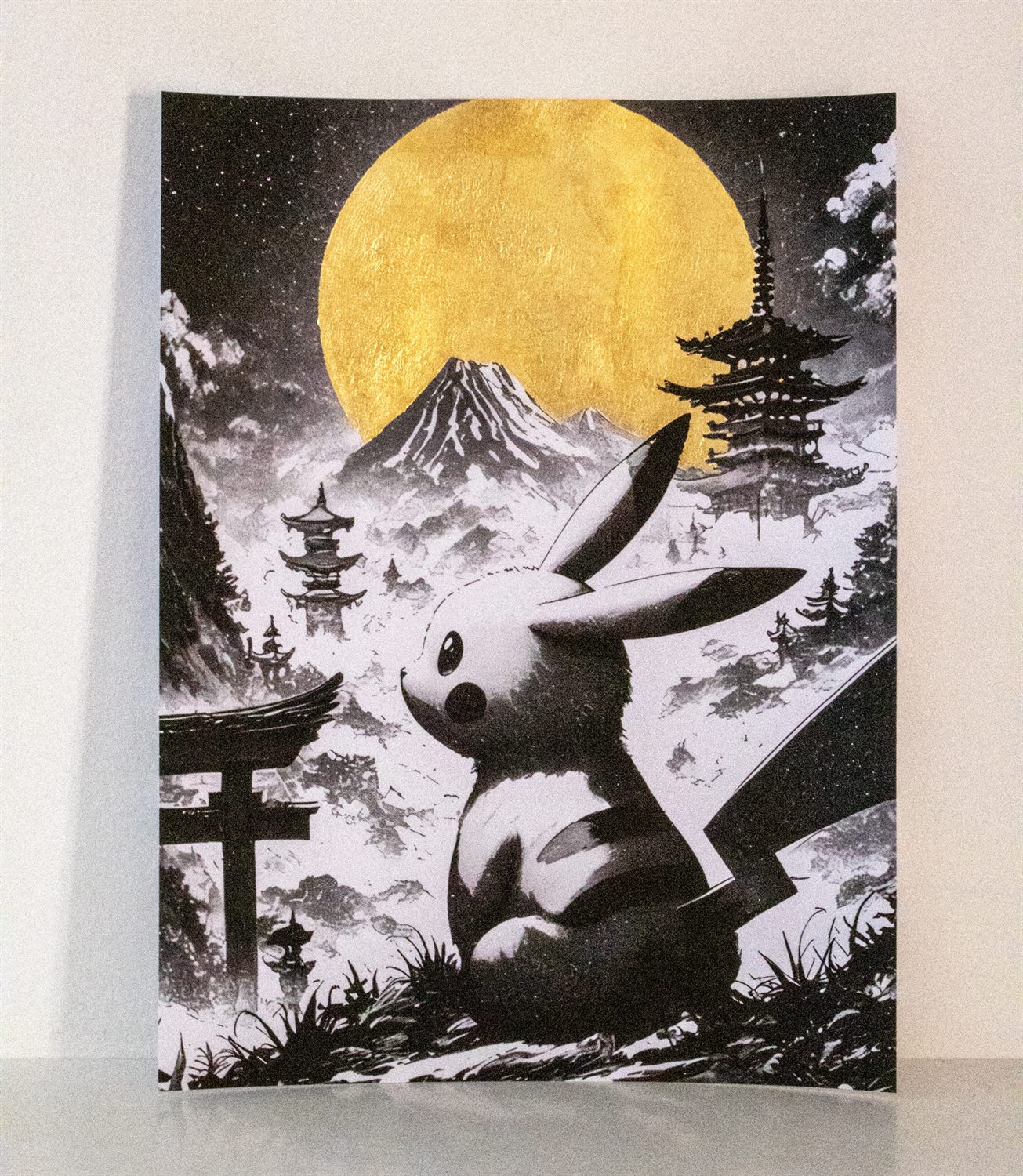 Pikachu Dark Galaxy – 30 x 40 cm