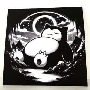 Snorlax – 30 x 30 cm