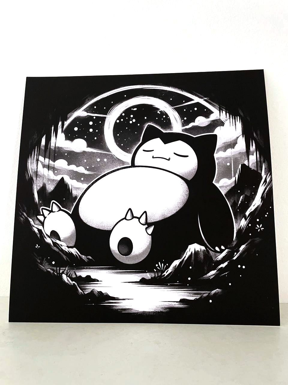 Snorlax – 30 x 30 cm