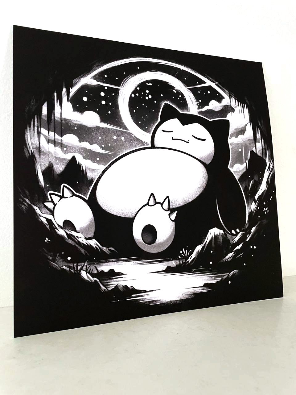 Snorlax – 30 x 30 cm - Image 3